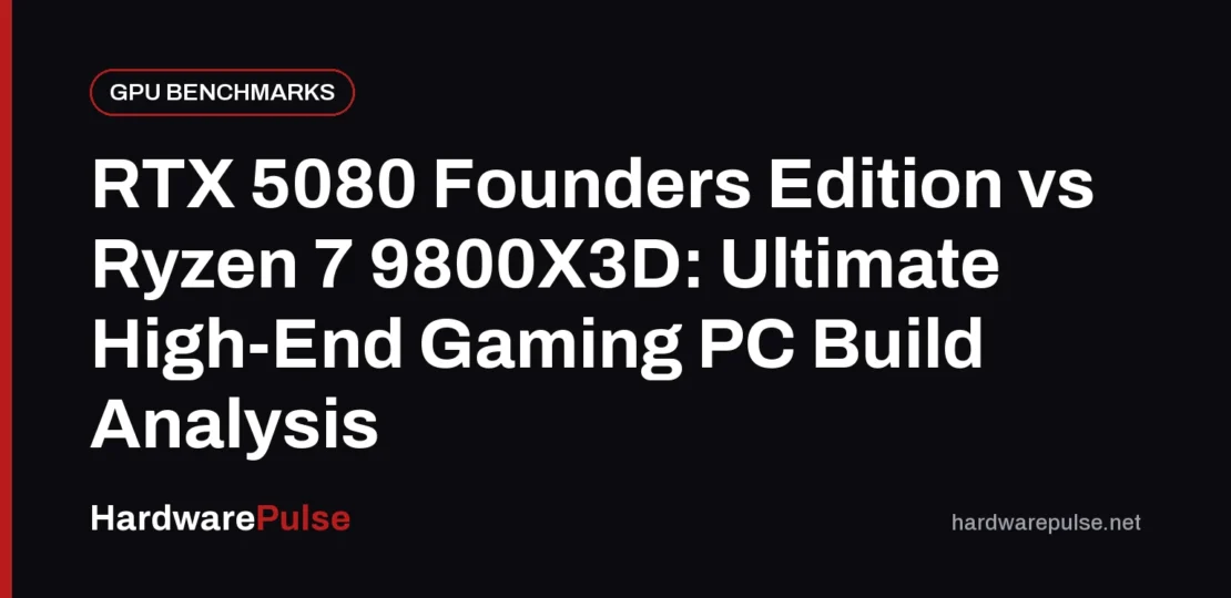 RTX 5080 Founders Edition vs Ryzen 7 9800X3D: Ultimate High-End Gaming PC Build Analysis